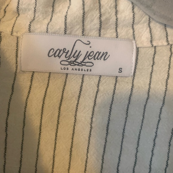 Carly Jean white button jacket - Picture 5 of 6